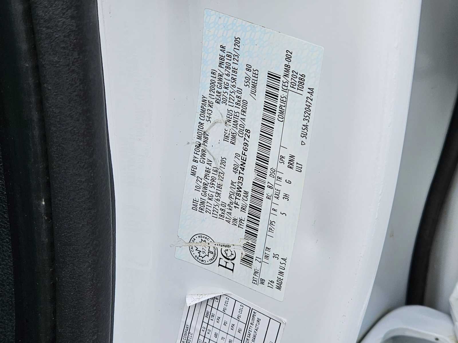 2022 Ford Super Duty F-350 SRW Pickup XLT