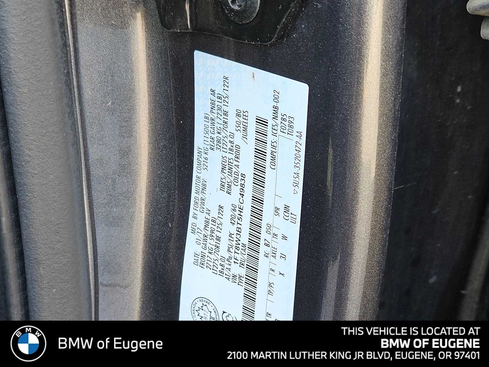 2017 Ford Super Duty F-350 SRW Pickup Lariat