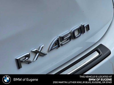 2022 Lexus RX 450h RX 450h