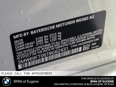 2026 BMW 3 Series M340i NA xDrive