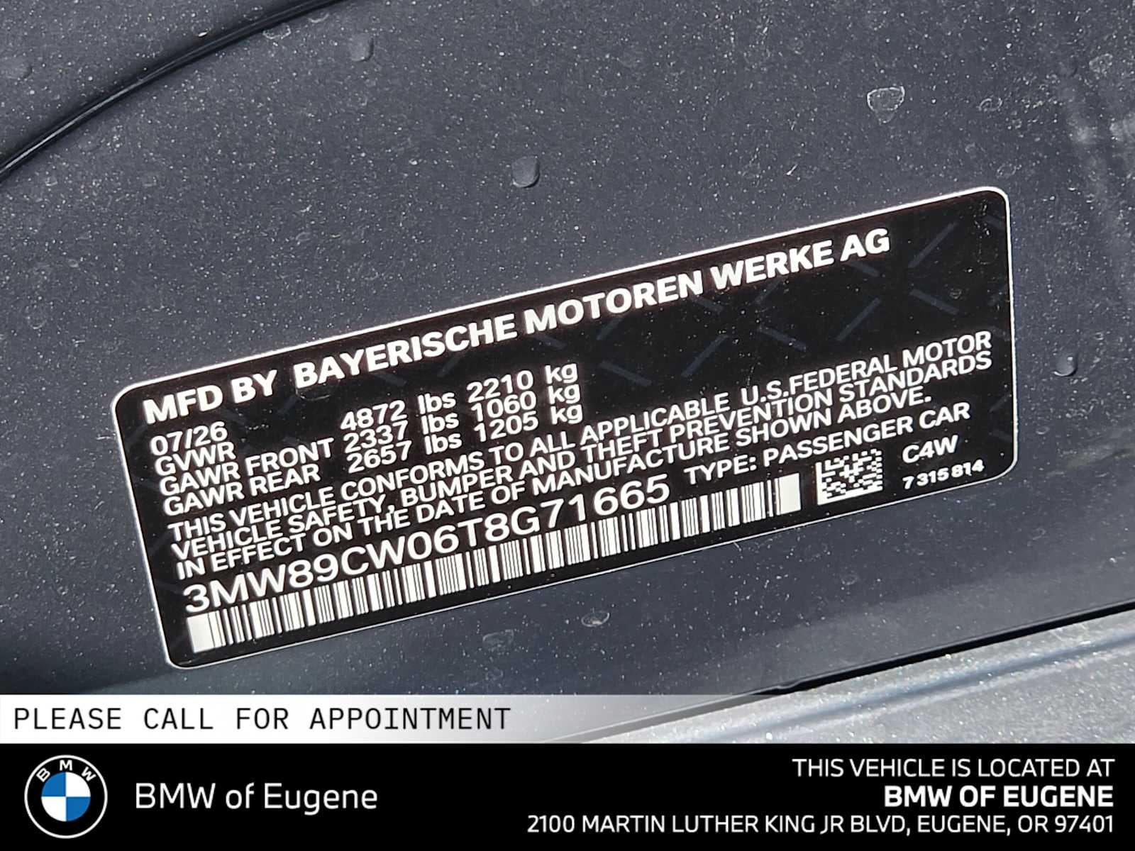 2026 BMW 3 Series 330i NA xDrive