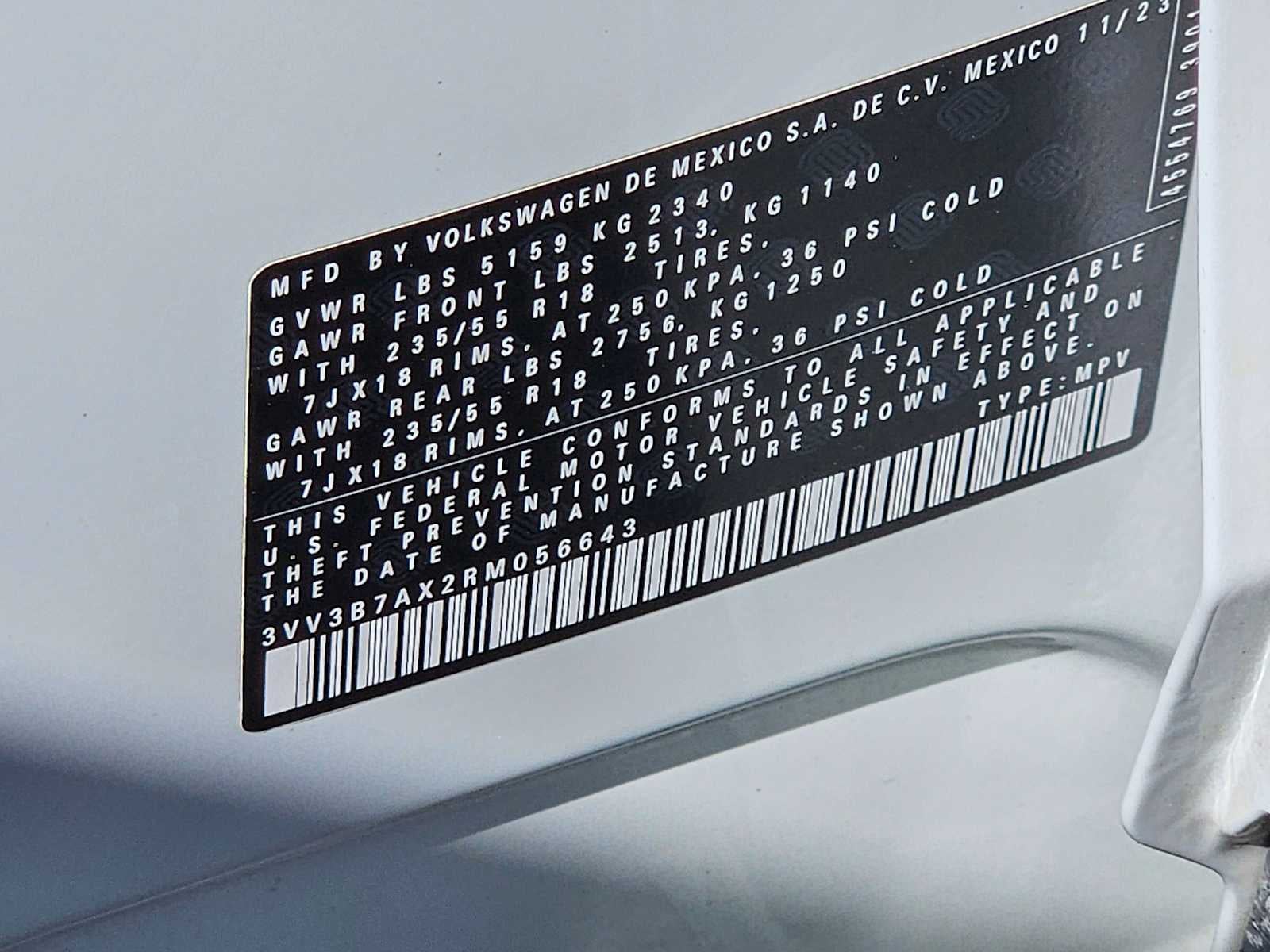 2024 Volkswagen Tiguan SE