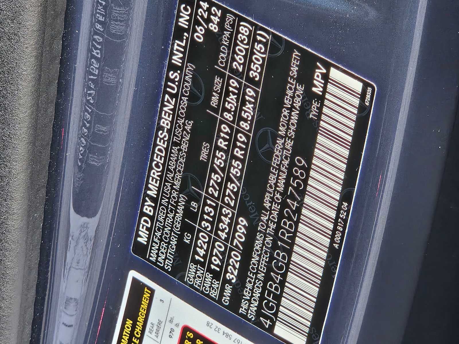 2024 Mercedes-Benz GLE 450e Plug-In Hybrid GLE 450e Plug-In Hybrid