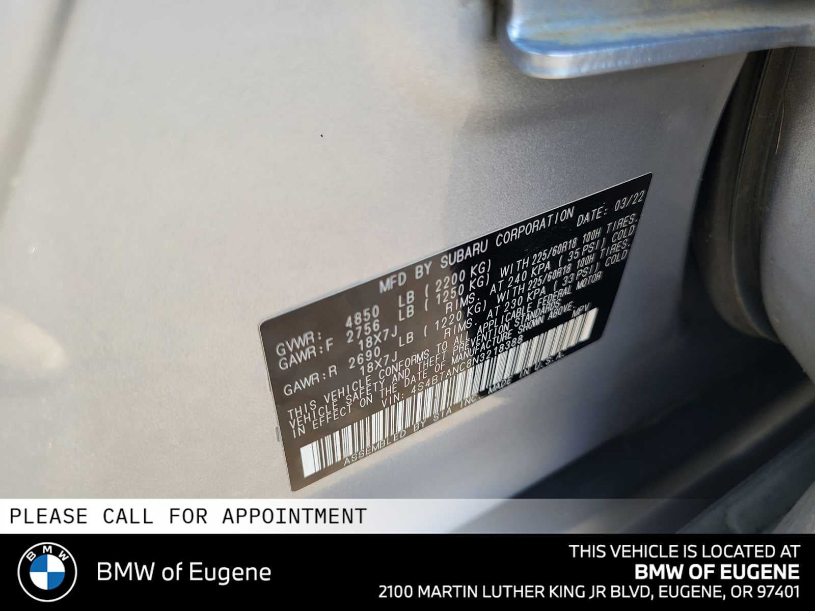 2022 Subaru Outback Limited