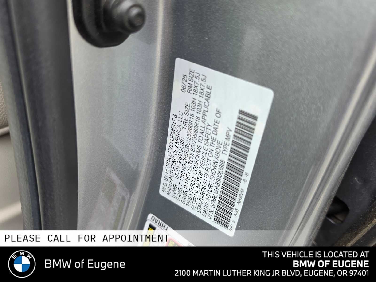 2025 Honda Odyssey EX-L