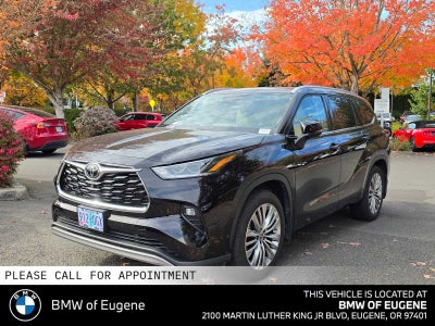 2022 Toyota Highlander Platinum