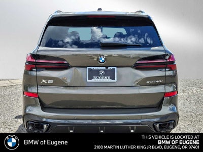 2026 BMW X5 xDrive40i xDrive40i