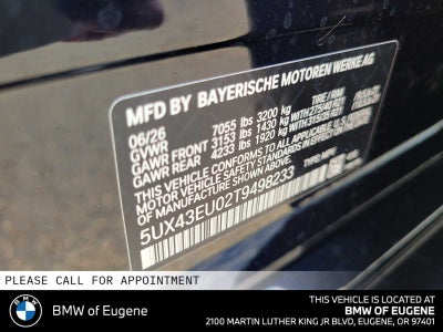 2026 BMW X5 xDrive50e