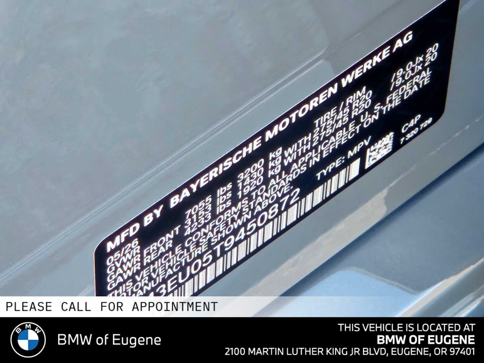 2026 BMW X5 xDrive50e xDrive50e