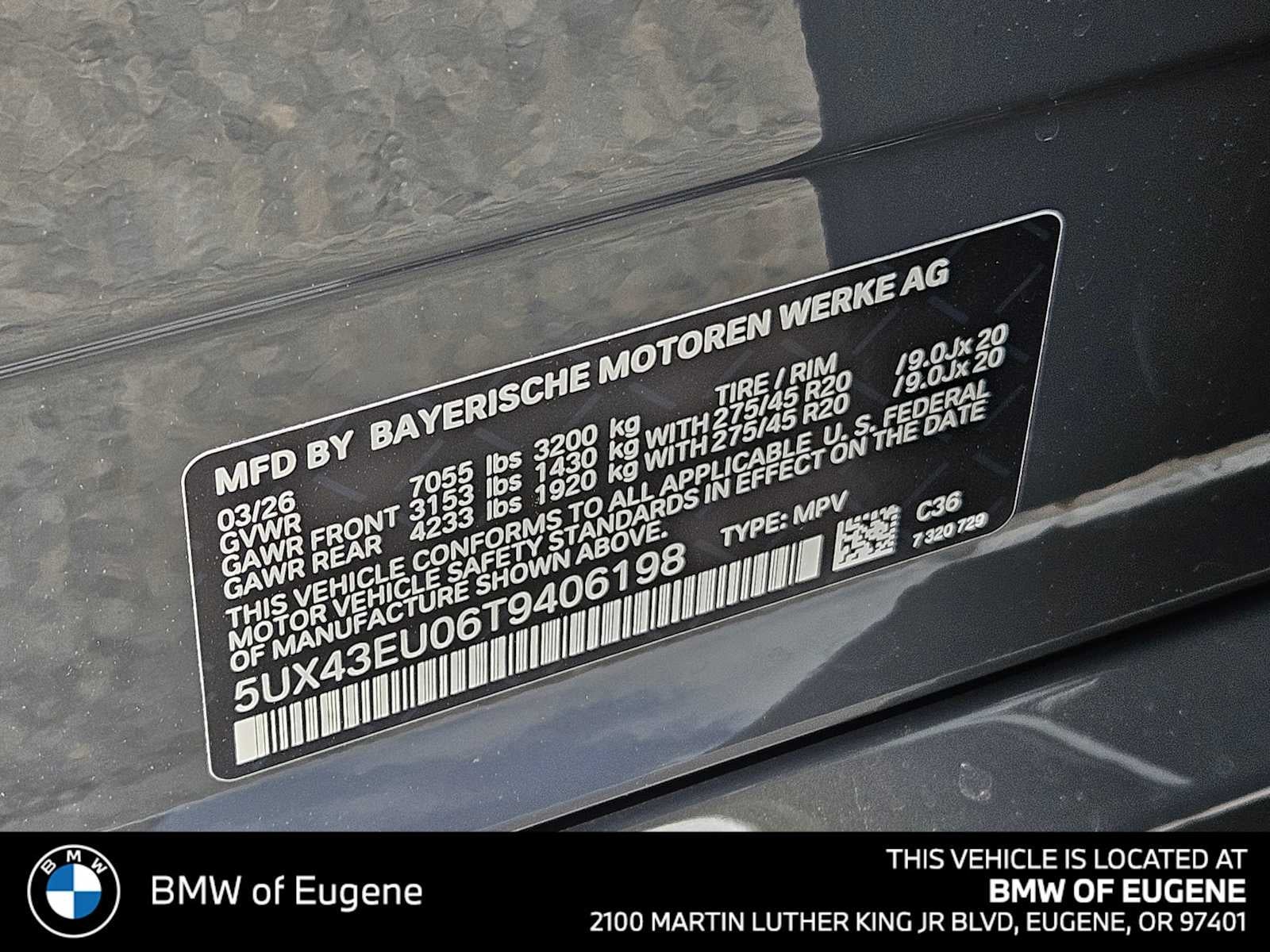 2026 BMW X5 xDrive50e xDrive50e