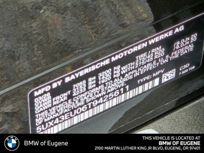 2026 BMW X5 xDrive50e xDrive50e