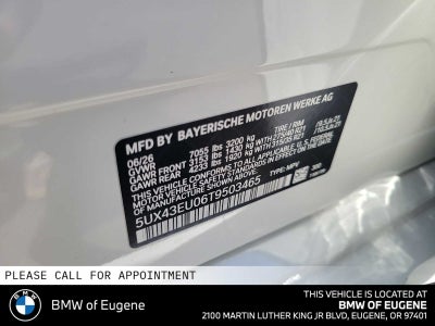 2026 BMW X5 xDrive50e