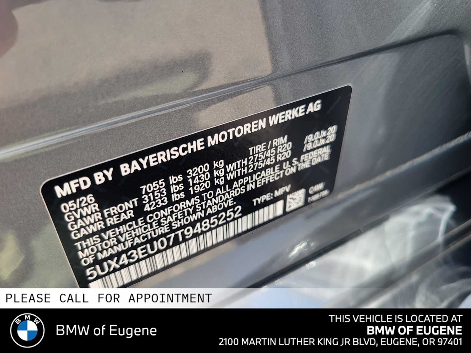 2026 BMW X5 xDrive50e xDrive50e