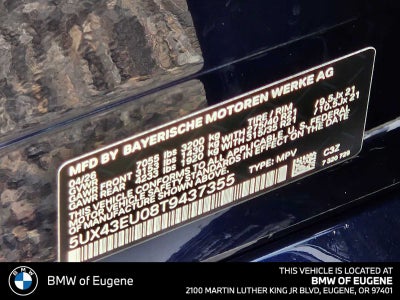 2026 BMW X5 xDrive50e xDrive50e