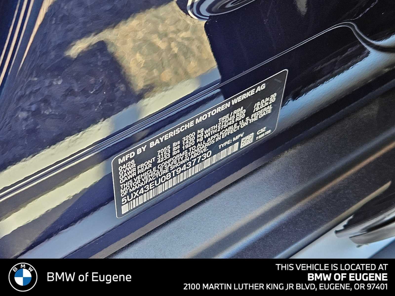 2026 BMW X5 xDrive50e xDrive50e