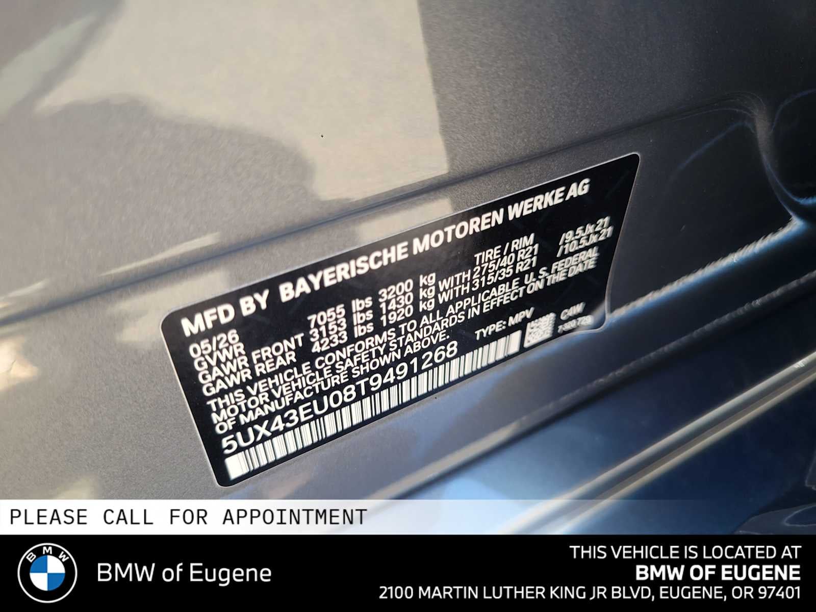 2026 BMW X5 xDrive50e xDrive50e