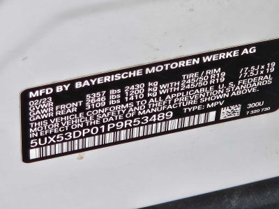 2023 BMW X3 xDrive30i xDrive30i