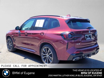 2023 BMW X3 xDrive30i