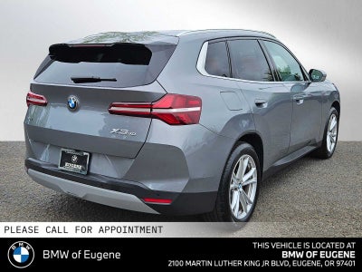 2025 BMW X3 30 xDrive 30 xDrive