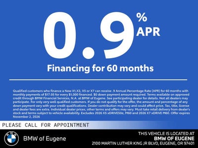 2026 BMW X3 30 xDrive