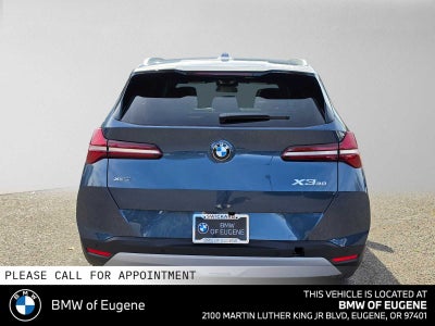 2026 BMW X3 30 xDrive