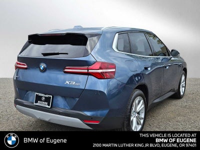 2025 BMW X3 30 xDrive 30 xDrive