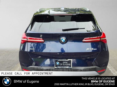 2026 BMW X3 30 xDrive