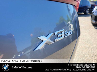 2026 BMW X3 30 xDrive