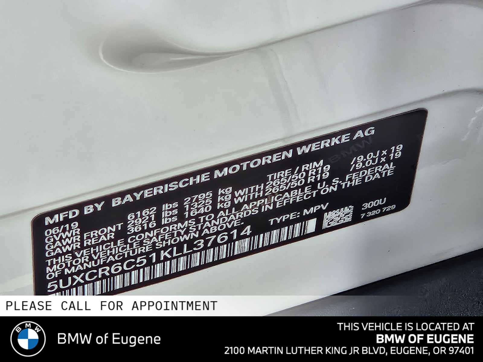 2019 BMW X5 xDrive40i xDrive40i