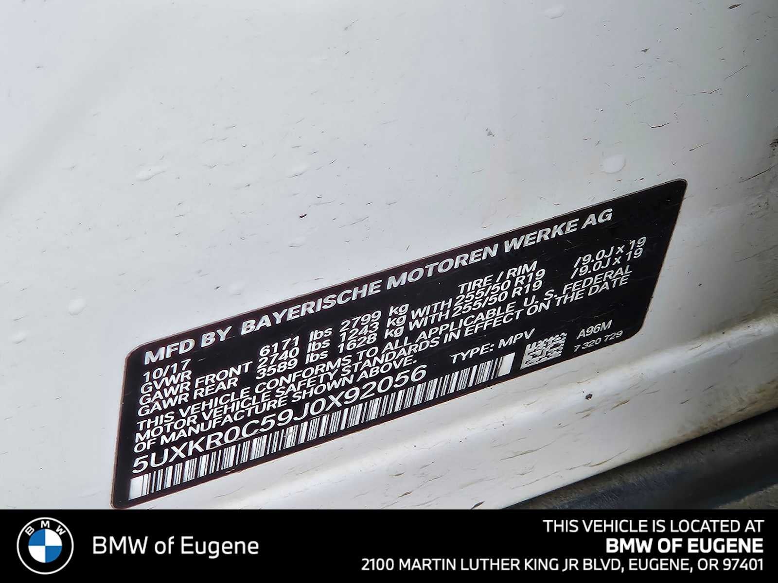 2018 BMW X5 xDrive35i xDrive35i