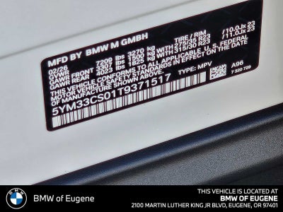 2026 BMW M Models Label