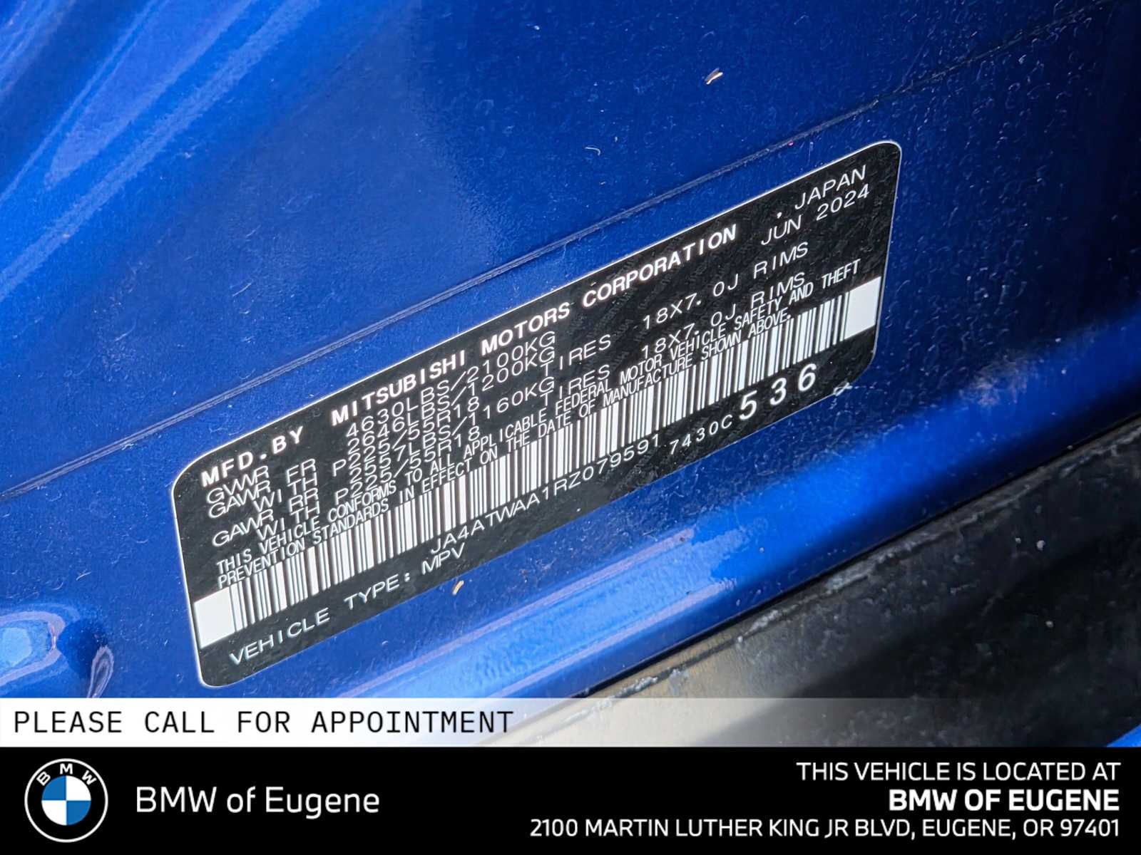 2024 Mitsubishi Eclipse Cross SEL