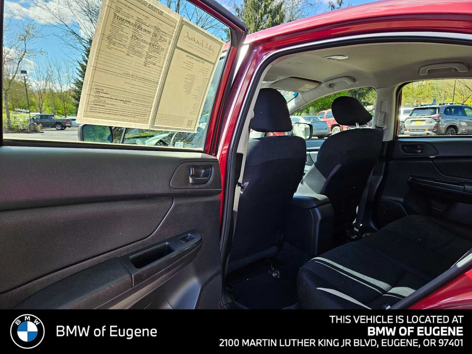 2014 Subaru Impreza 4dr Auto 2.0i