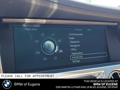 2012 Rolls-Royce Ghost 4dr Sdn