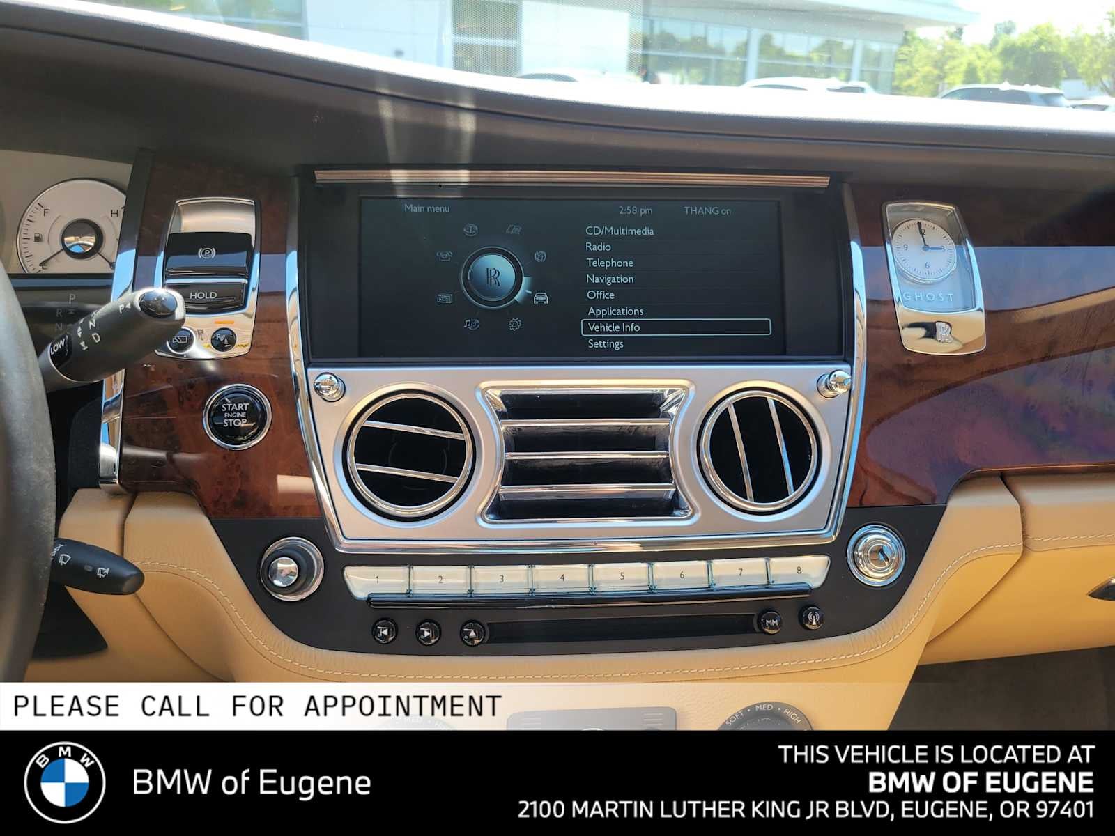 2012 Rolls-Royce Ghost 4dr Sdn