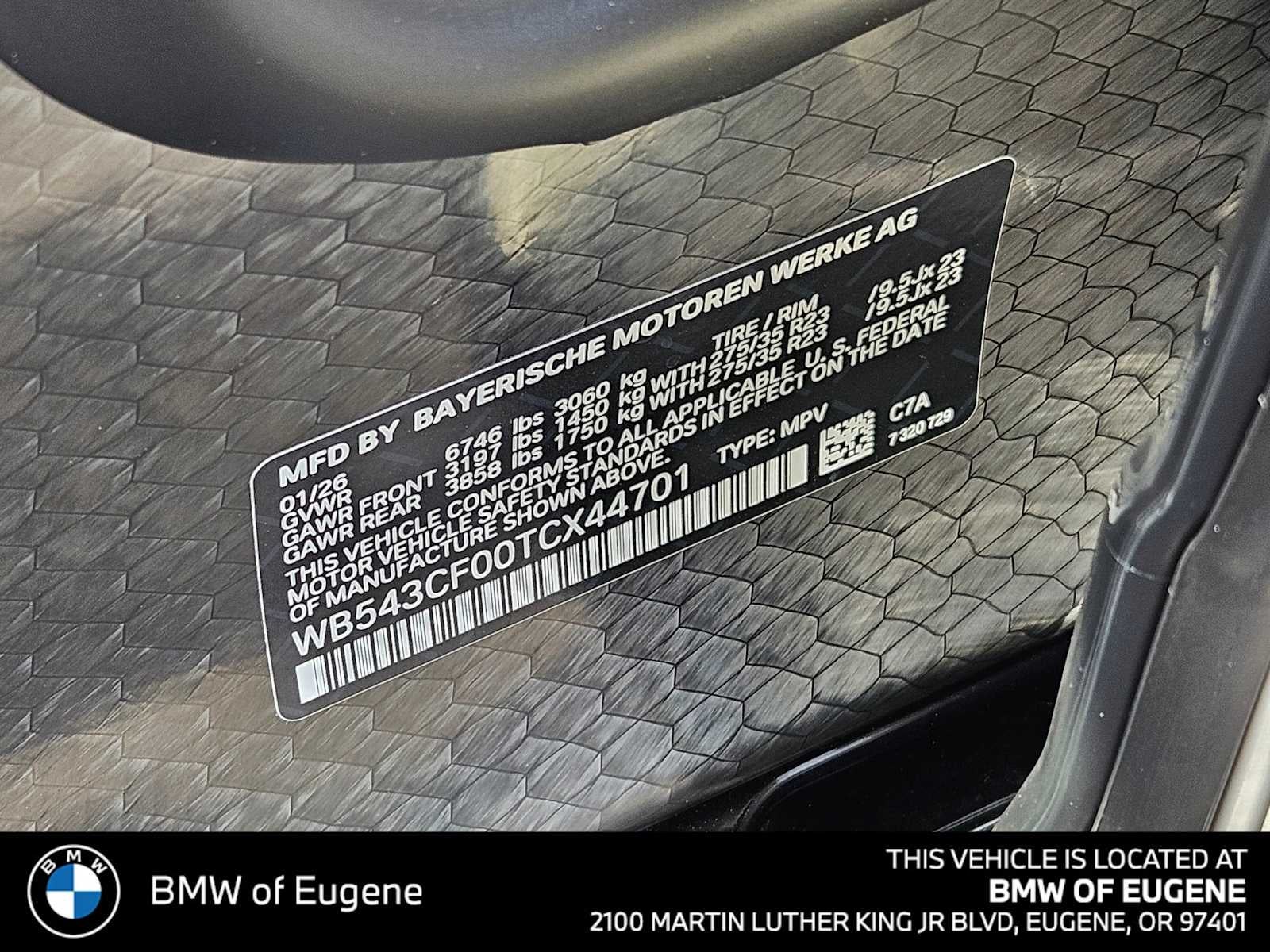 2026 BMW iX xDrive45 xDrive45