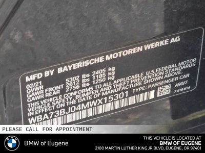 2021 BMW 5 Series 540i xDrive