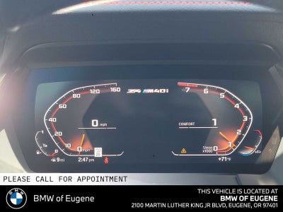2026 BMW Z4 M40i M40i