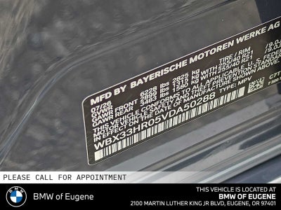 2027 BMW iX3 50 xDrive