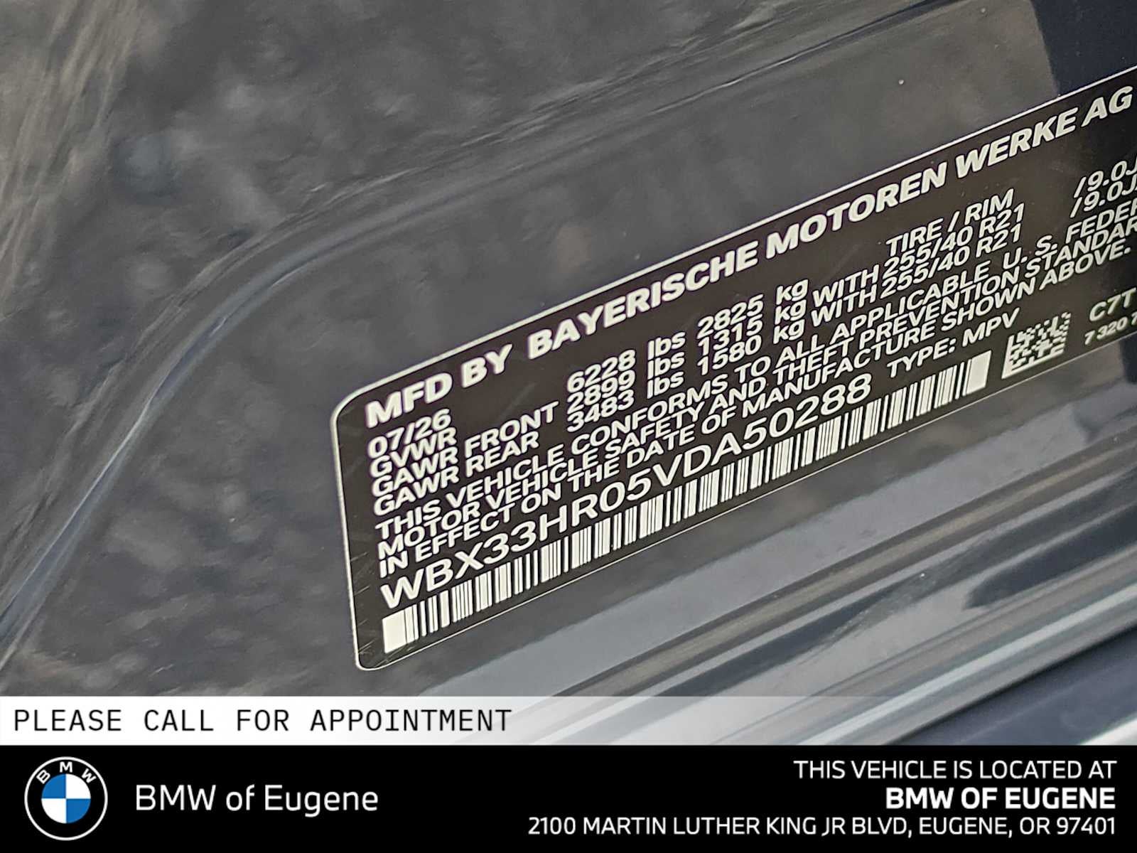 2027 BMW iX3 50 xDrive