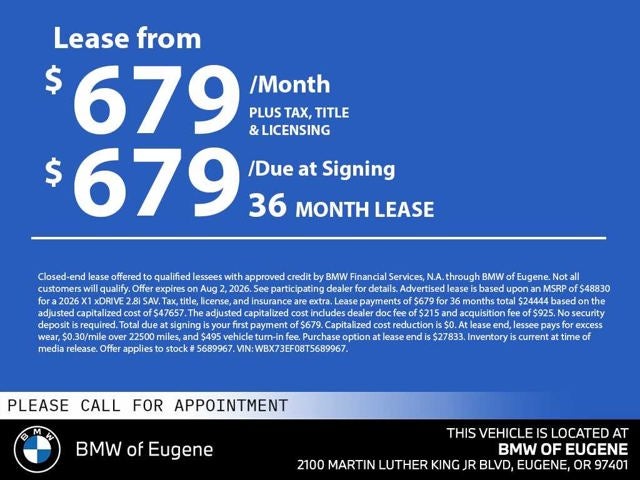2026 BMW X1 xDrive28i xDrive28i