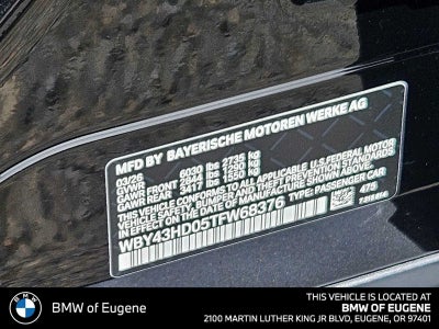 2026 BMW i4 xDrive40 xDrive40