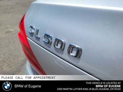 2003 Mercedes-Benz SL500 2dr Roadster 5.0L