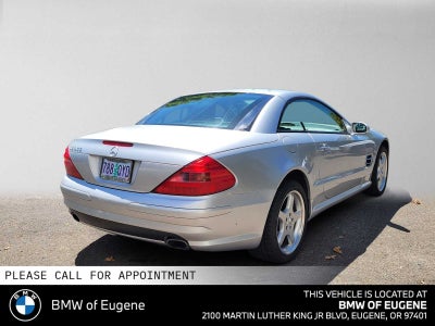 2003 Mercedes-Benz SL500 2dr Roadster 5.0L