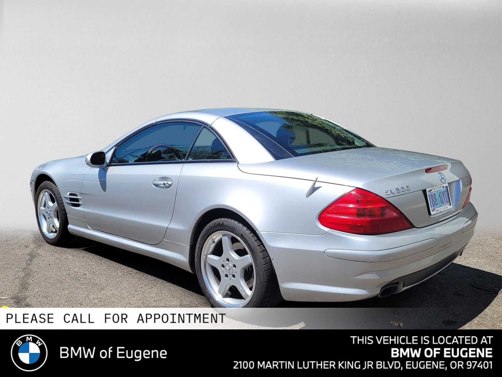 2003 Mercedes-Benz SL500 2dr Roadster 5.0L
