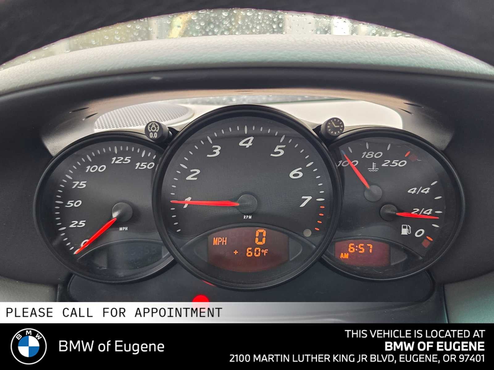 2000 Porsche Boxster 2dr Roadster Manual