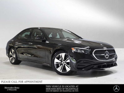 2026 Mercedes-Benz E 350 4MATIC® Sedan