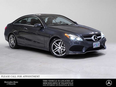 2016 Mercedes-Benz E 400 2dr Cpe RWD