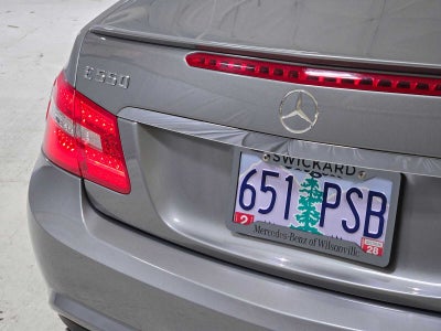 2012 Mercedes-Benz E 550 2dr Cpe RWD