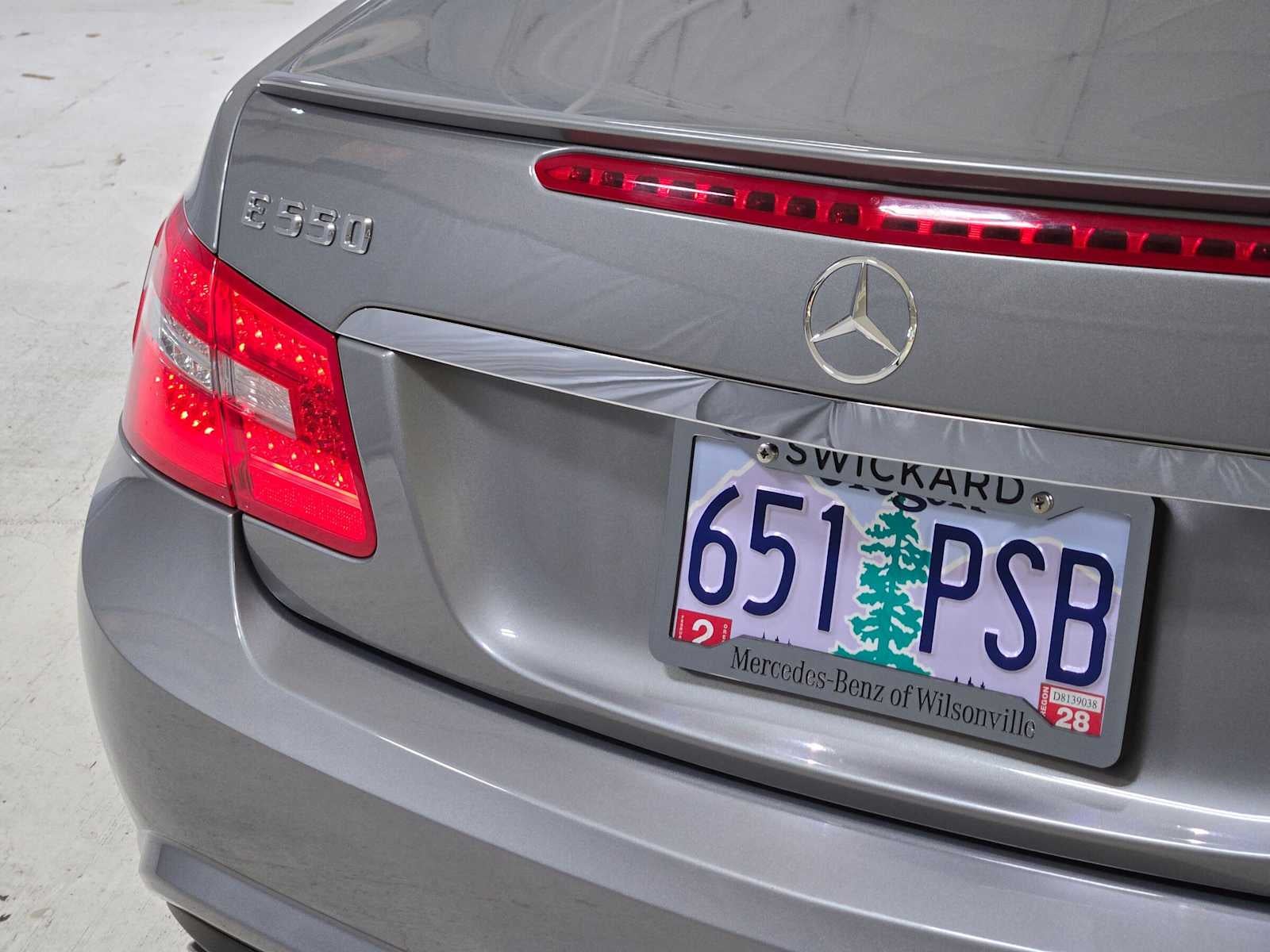 2012 Mercedes-Benz E 550 2dr Cpe RWD